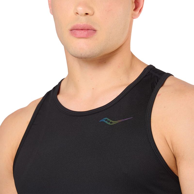 Musculosa Saucony Running Stopwatch Singlet Hombre