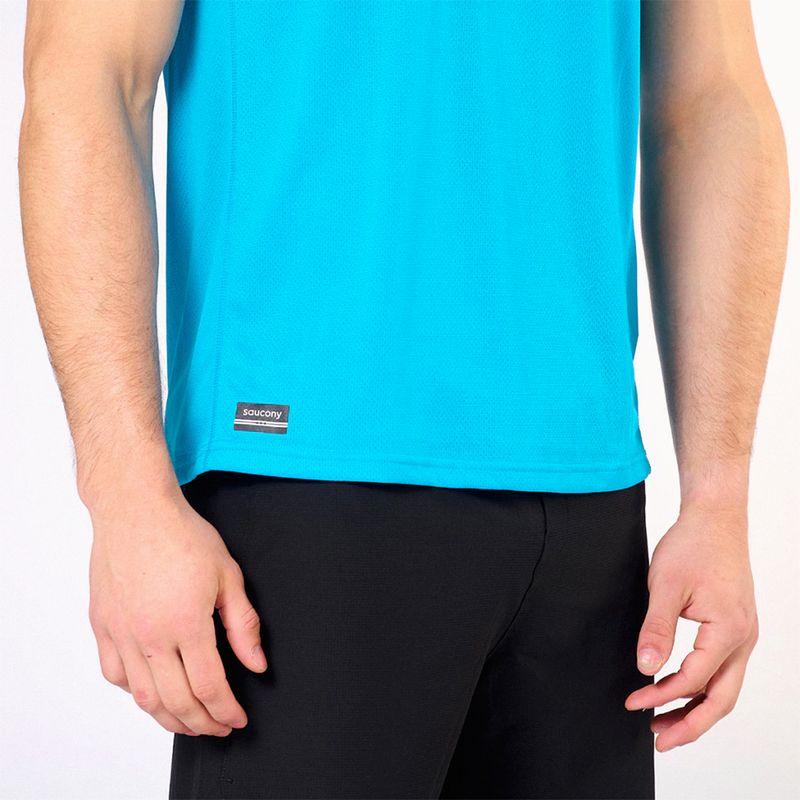 Remera Saucony Running Stopwatch Graphic Hombre