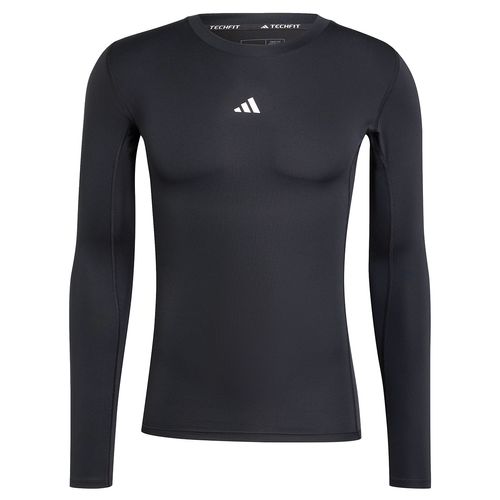 Remera Adidas Training De Compresion Techfit Manga Larga Hombre
