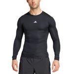 Remera Adidas Training De Compresion Techfit Manga Larga Hombre