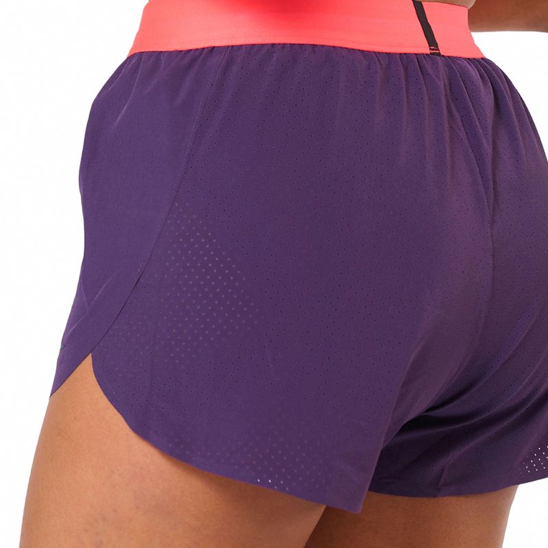 Short Saucony Running Split Mujer