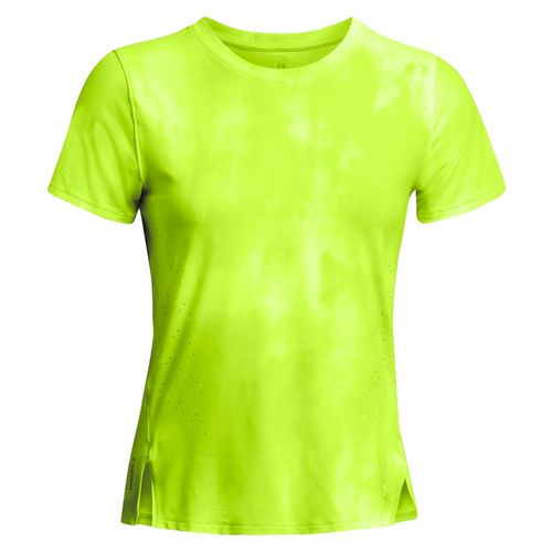 Remera Under Armour Training Laser Wash Ss Mujer
