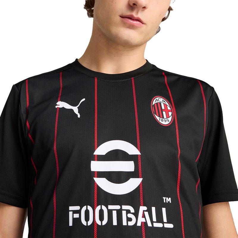 Camiseta Ac Milan Puma Prematch 24/25 Hombre