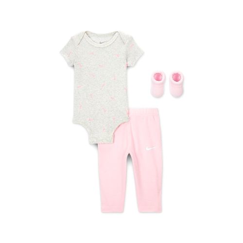 Conjunto Nike 3pk Bodysuit Waffle Pant Bebe