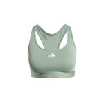 Top Adidas Training Powerreact Hyperglam Soporte Medio Mujer