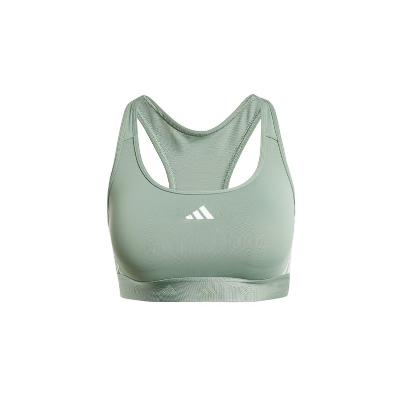 Top Adidas Training Powerreact Hyperglam Soporte Medio Mujer