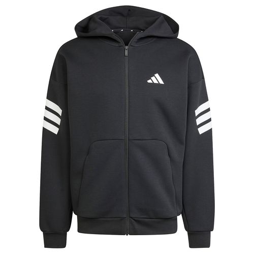 Campera Adidas Sportswear Con Capucha 3 Tiras Hombre
