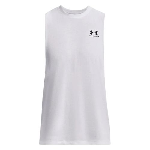 Musculosa Under Armour Training Left Chest Cut Off Hombre