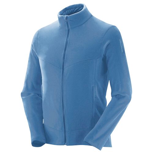 Campera Salomon Outdoor Polar Lt Fz Midplayer Hombre