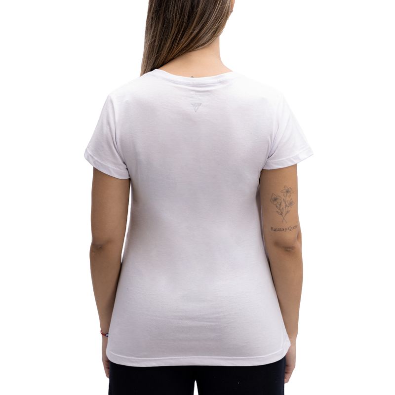 Remera Team Gear Training Classic Mc Mujer