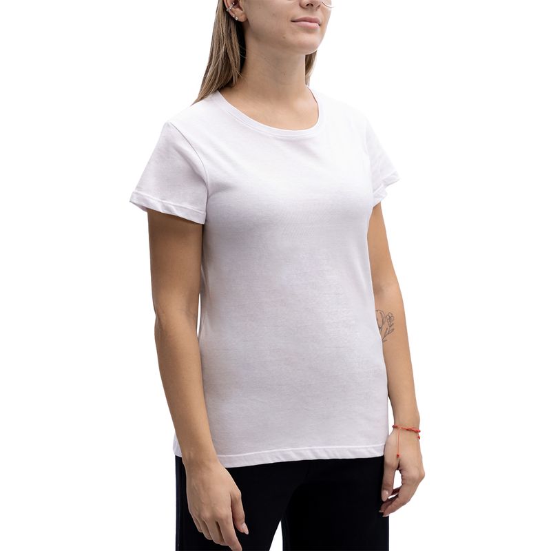 Remera Team Gear Training Classic Mc Mujer