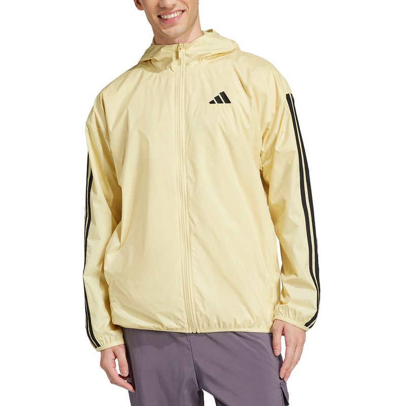 Campera Adidas Sportswear Rompevientos Essentials 3 Tira Hombre