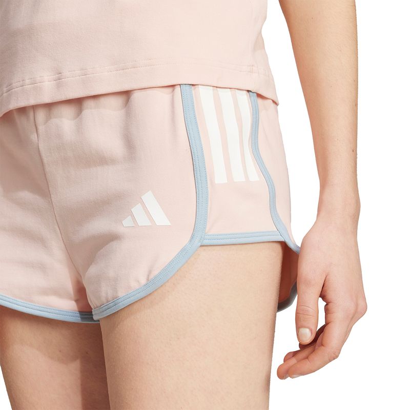 Short Adidas Sportswear Tiro Corto 3 Tiras Mujer