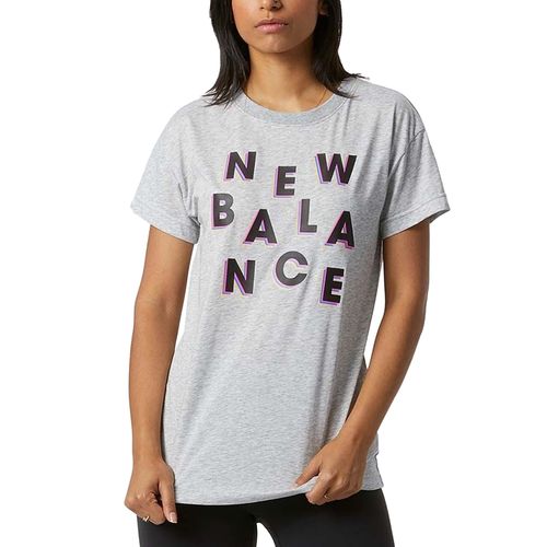 Remera New Balance Training Relentless Novelty Mujer