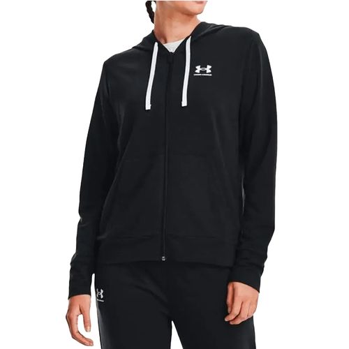 Campera Under Armour Training Rival Terry Fz Mujer