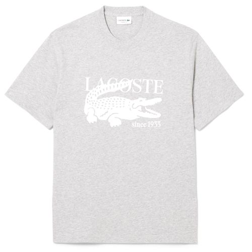 Remera Lacoste Fit Clasico Con Estampado Hombre