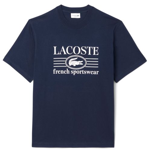 Remera Lacoste Fit Clasico Con Estampado Hombre