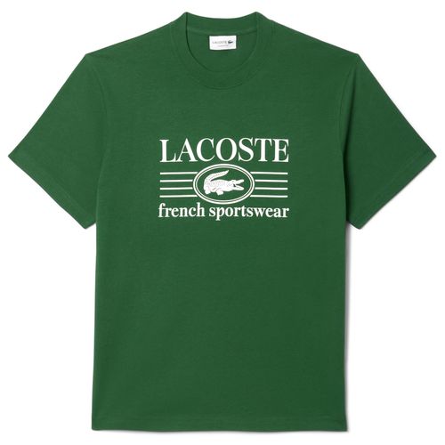 Remera Lacoste Fit Clasico Con Estampado Hombre