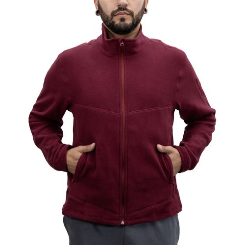 Campera Salomon Outdoor Polar Lt Fz Midplayer Hombre