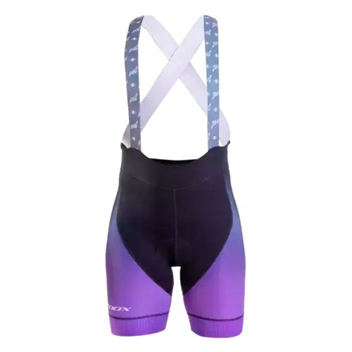 Calza Ziroox Ciclismo Mallot Corto Roma Estampado Mujer