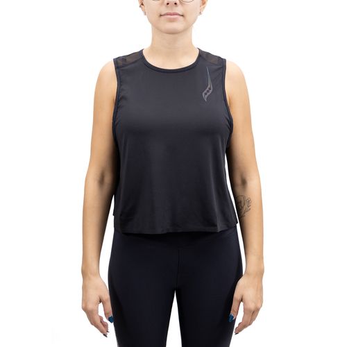 Musculosa Saucony Running Pinnacle Crop Mujer