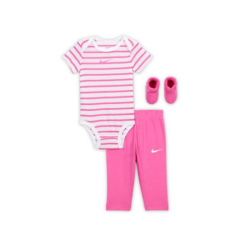 Conjunto Nike Bodysuit Pant Terry Bebe 0-6 Meses