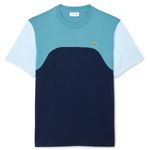 Remera Lacoste Color Block Hombre