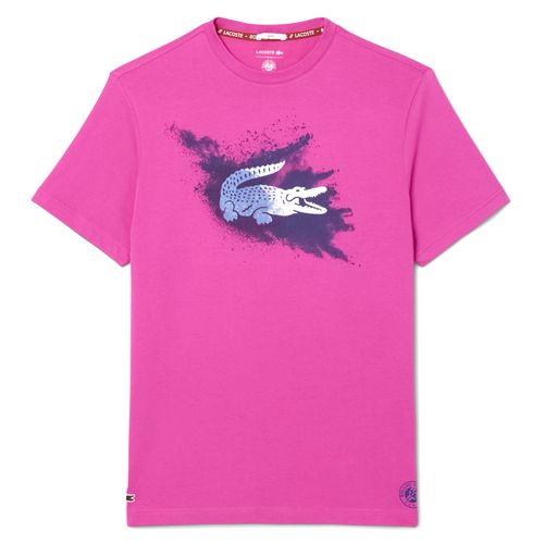 Remera Lacoste Training Ultra Dry Roland Garros Hombre