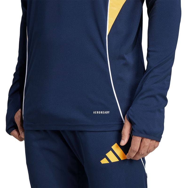 Campera Boca Juniors Adidas Temporada 25/26 Hombre