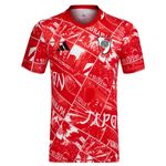 Remera River Plate Adidas Pre Match 25/26 Hombre