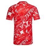 Remera River Plate Adidas Pre Match 25/26 Hombre