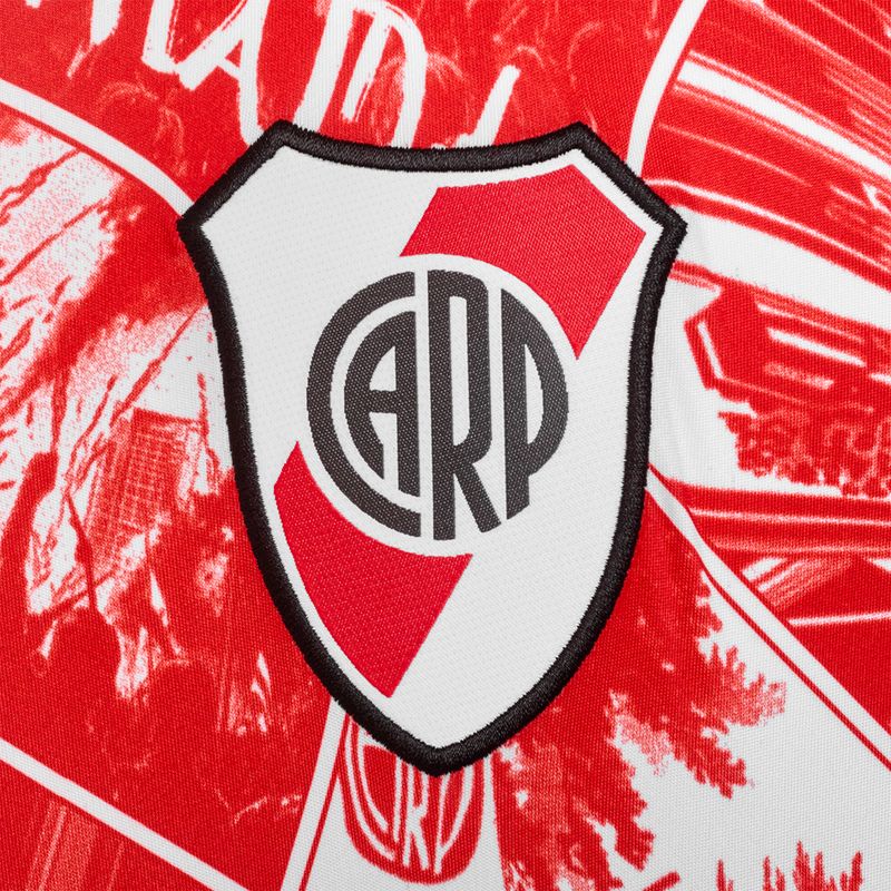 Remera River Plate Adidas Pre Match 25/26 Hombre