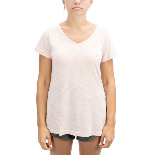 Remera Team Gear Escote V Flame Mujer