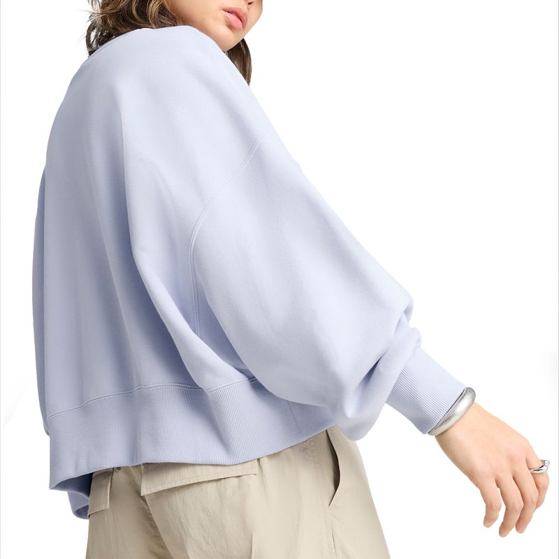 Buzo Puma Wardrobe Oversized Crew Mujer