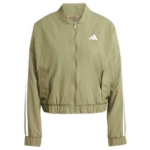 Campera Adidas Sportswear Lifestyle Essentials 3 Tiras Mujer