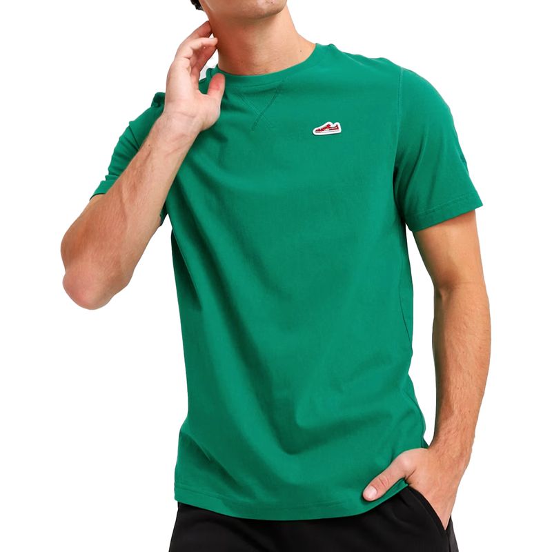 Remera Puma Wardrobe Essentials Suede Tee Hombre