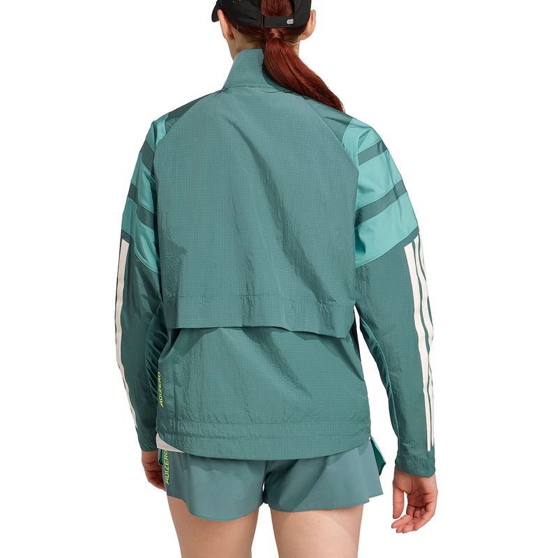 Campera Adidas Running Adizero Archive Mujer