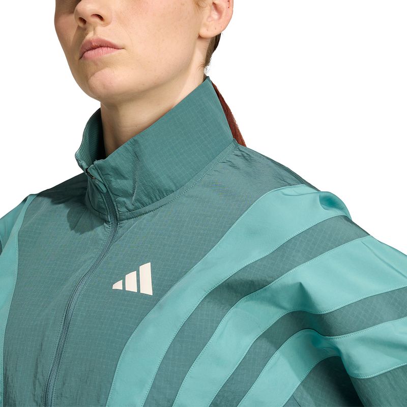Campera Adidas Running Adizero Archive Mujer