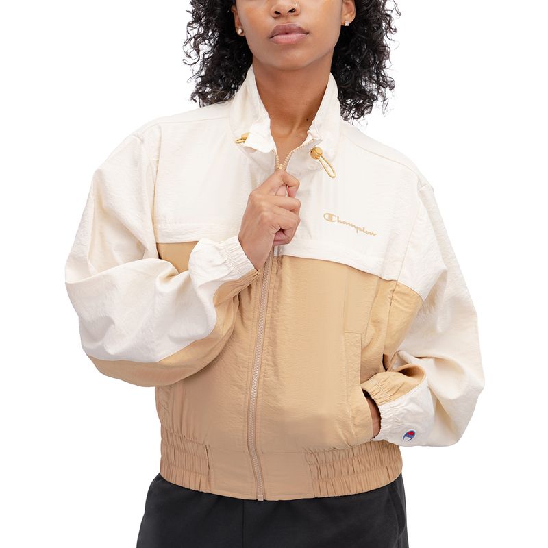 Campera Champion Woven Full Zip Jacket Mujer