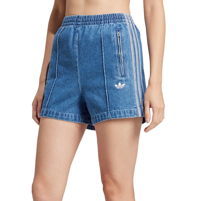 Short Adidas Originals Firebird Short Denim Mujer
