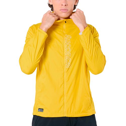 Campera Saucony Running Peregrine Rompeviento Hombre