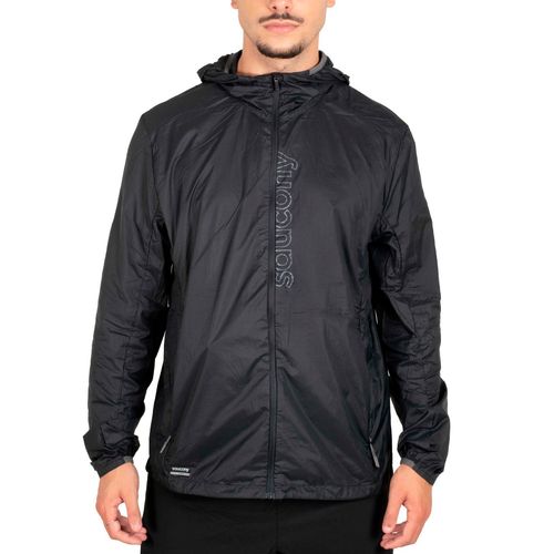 Campera Saucony Running Peregrine Rompeviento Hombre