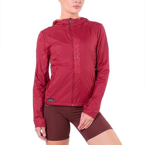 Campera Saucony Running Peregrine Packaway Mujer