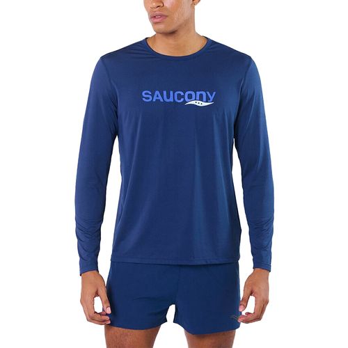 Remera Saucony Running Stopwatch Graphic Hombre