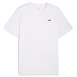 Remera Puma Wardrobe Ess Suede Tee Hombre