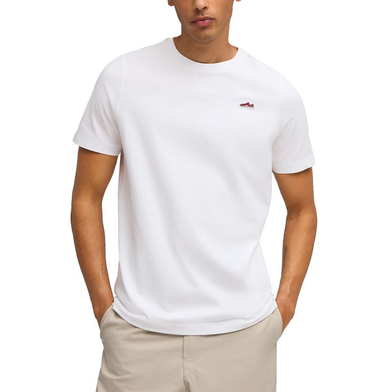 Remera Puma Wardrobe Ess Suede Tee Hombre