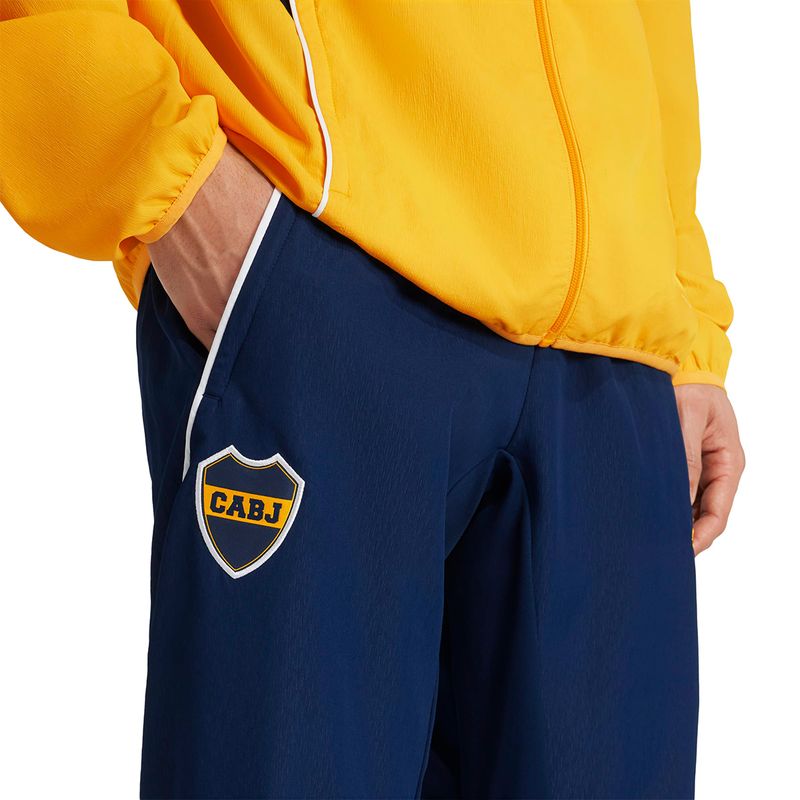 Pantalon Boca Juniors Adidas Prematch 25/26 Hombre