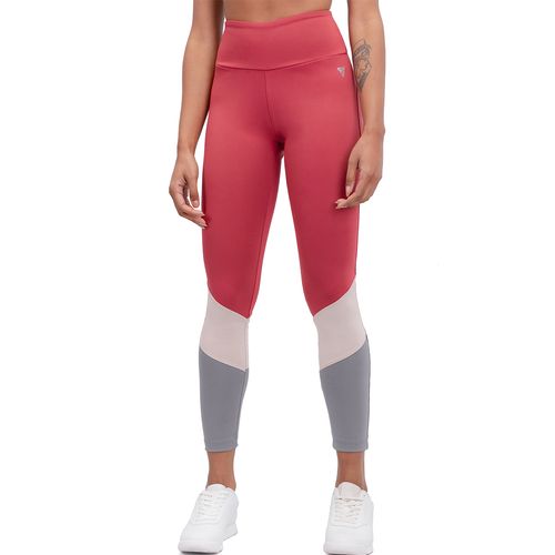Calza Team Gear Training Silber Patch Mujer