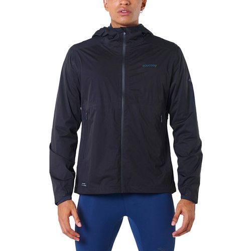 Campera Saucony Running Hurricane Waterproof Hombre