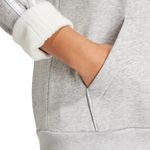 Campera Adidas Sportswear 3 Tiras Fleece Mujer